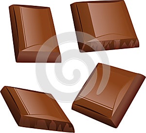 Chocolate piece