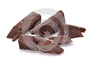 Chocolate pieces photo