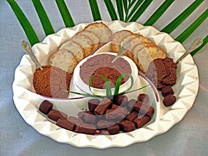 Chocolate platter photo