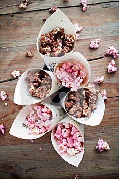 Chocolate popcorn