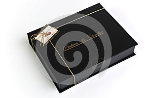 Chocolate and praline box