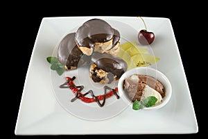 Chocolate Profiteroles 1