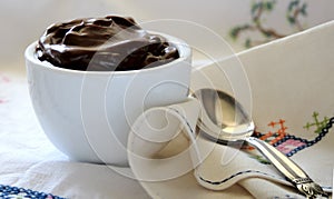 Chocolate pudding 2 photo