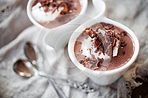 Chocolate pudding