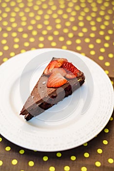 Chocolate raw cake