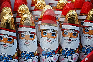 Chocolate Santa