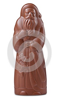 Chocolate santa claus