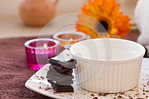 Chocolate Scrub set