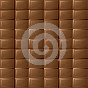 Chocolate seamless background