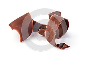 Chocolate shavings