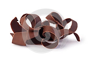 Chocolate shavings