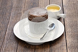 Chocolate souffle