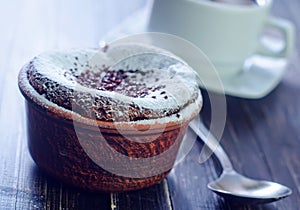 Chocolate souffle