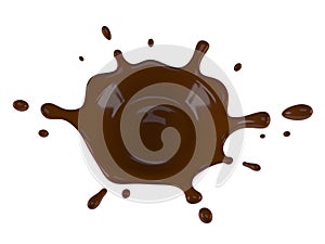 Chocolate splash