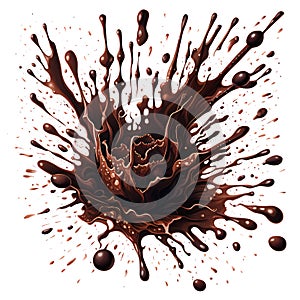 Chocolate splash