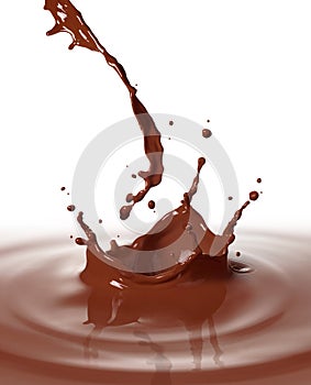 Chocolate splash