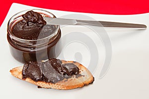 Chocolate Spread on Toast