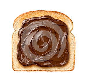 Chocolate Spread on Toast