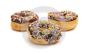 Chocolate Sprinkle Donuts