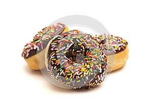 Chocolate Sprinkle Donuts