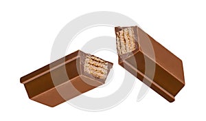 Chocolate stick isolated