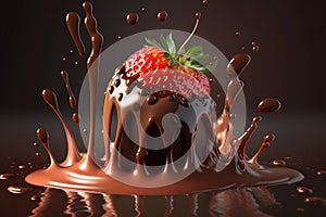 Chocolate Strawberry Splash