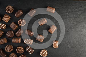 Chocolate Sweets Background