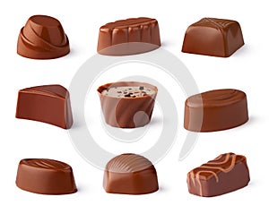 Chocolate sweets collection