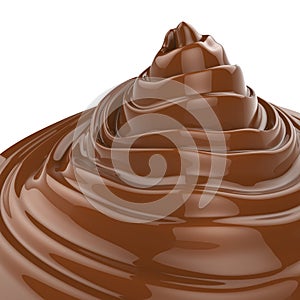 Chocolate swirl background