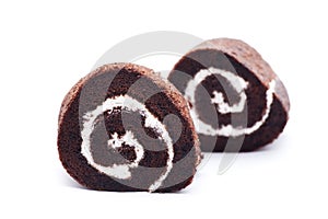 Chocolate swiss roll