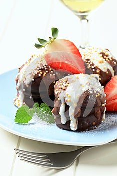 Chocolate teacakes