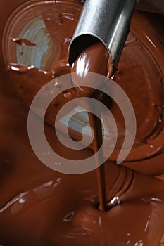 Chocolate tempering machine photo
