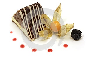 Chocolate triangle cake