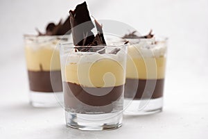 Chocolate trifle photo