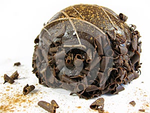 Chocolate truffle bomb