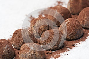 Chocolate truffle candy