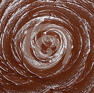 Chocolate vortex swirl wave background texture