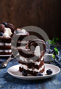 Chocolate Whoopee Pie Cake