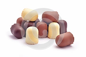 Chocolated marshmallows