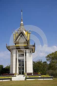 Choeung Ek Genocidal Centre Stupa, Cambodia