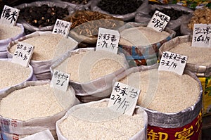 Choice of different rices