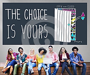 Choice Yours Chance Choosing Decision Pick Concept