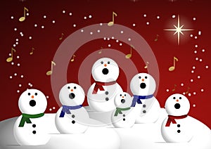 Choir of snowmen