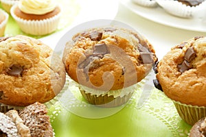 Cholate chip muffins