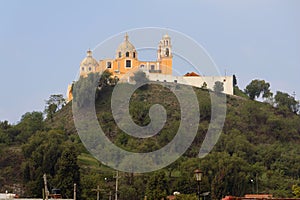 Cholula Church Nuestra Senora de Los Remedios photo