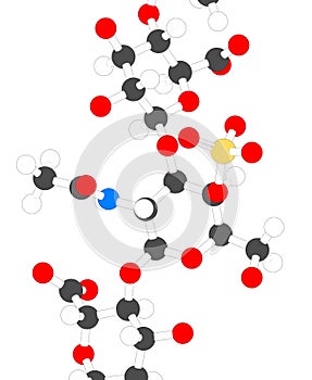 Chondroitin sulphate short fragment. Important component of cartilage. Used as dietary supplement in treatment of osteoarthritis