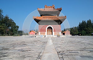 Chongling Stele Pavilion Building outdoors