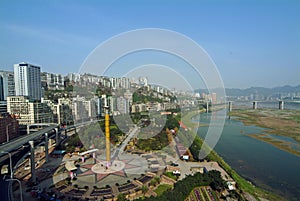 Chongqing, the metropolis Yangtze river photo