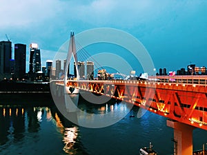 Chongqing Qiansimen Jialing River Bridge photo