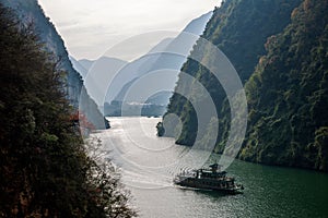 Chongqing Wushan Daning River Small Three Gorges Gorge photo